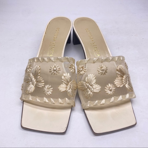 Bottega Veneta Vintage Square Toe Butterfly Heels - Picture 2 of 6